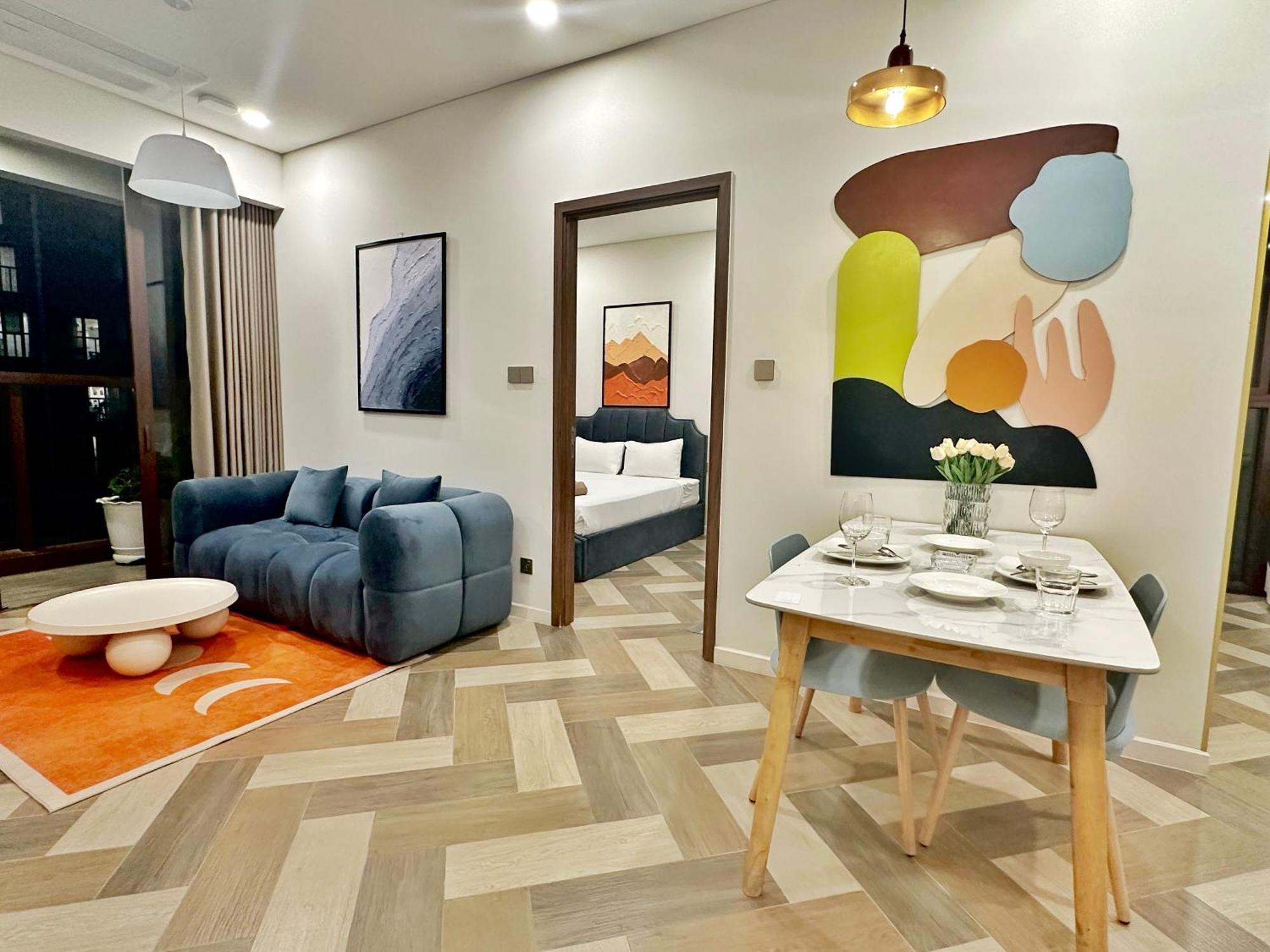 Zo Apartment Opera, Crest, Galleria -Central Saigon -Free Pool-Gym-Sauna Room-Yoga Room Ho Chi Minh-staden Exteriör bild
